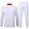 Sudadera De Entrenamiento FC Bayern de Múnich Cremallera De Cuarto 2024-25 Blanca - Hombre
